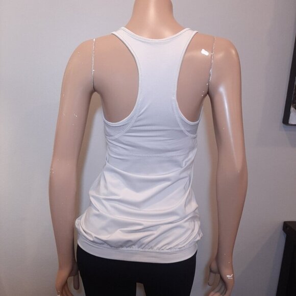 3/$20 Joe Fresh Yoga Tank Top Solid Racerback Shelf Bra Blouson Breathable Mesh - Picture 7 of 15